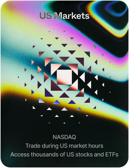 NASDAQ. 美股市场. 在美股交易时段进行交易 覆盖数千只美股与 ETF